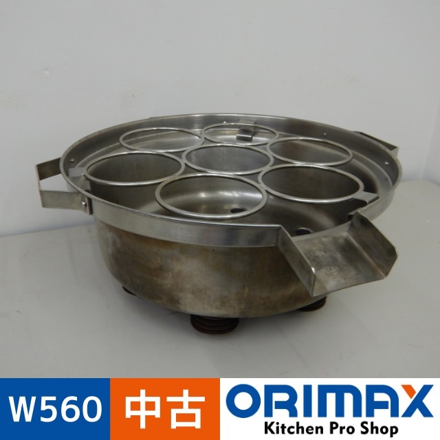 中古】 A07408 マルゼン ゆで麺機用 ゆで麺鍋 7テボ 鍋直径 50cm