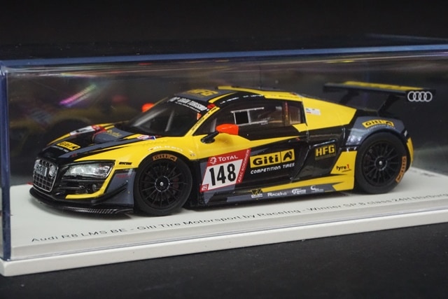 1/43スパーク SG532 アウディ R8 LMS BE Giti Tire 優勝 ニュルブルク