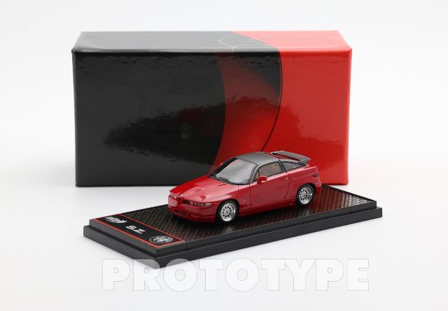 新品 BBRC310A BBR 1/43 アルファ ロメオ Alfa Romeo SZ Red , Boost