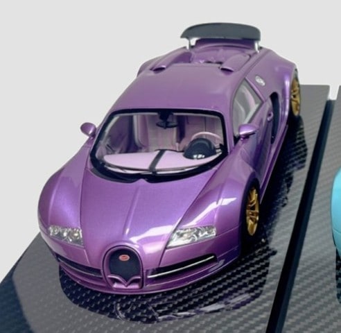 予約 Ultra Unique 1/18 ブガッティ ヴェイロン Bugatti Veyron Purple