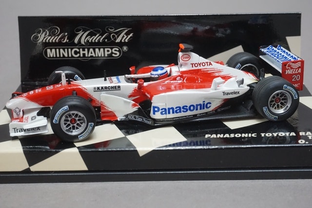 1/43 ミニチャンプス 400030020 パナソニック トヨタ レーシング TF103