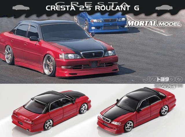 新品 MORTAL 1/64 クレスタ CRESTA Pearl Red Stripe, Boost Gear