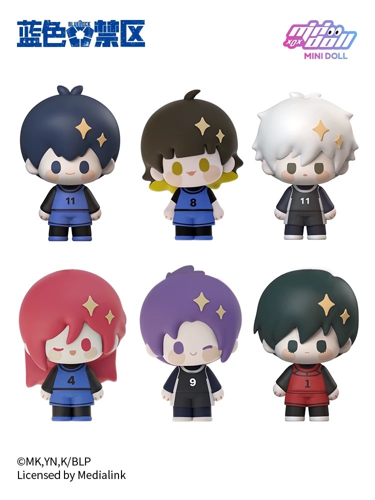 ブルーロック minidoll ソフビキーホルダー【現品】 | 藍色禁区ブルー