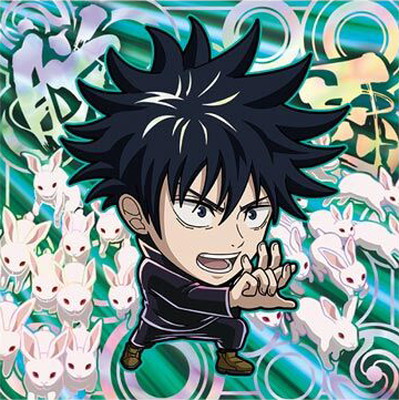 呪術7-25 伏黒恵 ☆4 にふぉるめーしょん 呪術廻戦シールウエハースvol