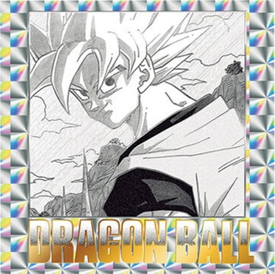 ドラゴンボール40周年記念 オリジナルイラストレーション シール
