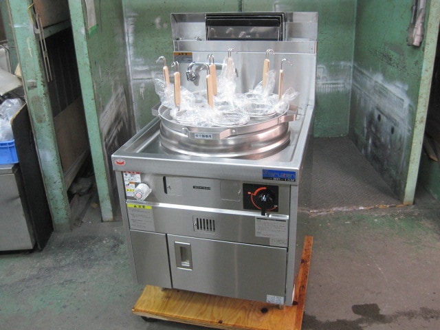 タニコー】【業務用】【中古】 ガスゆで麺機 TU-3* 都市ガス ｜中古