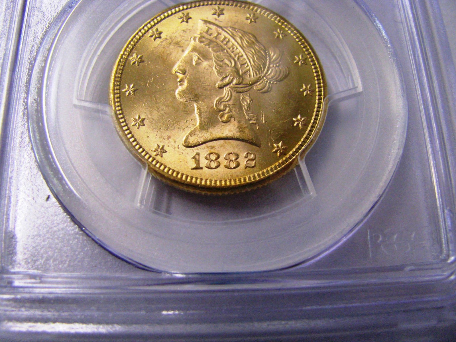 アンティークコイン アメリカ 10ドル金貨リバティヘッド 1882 ＄10