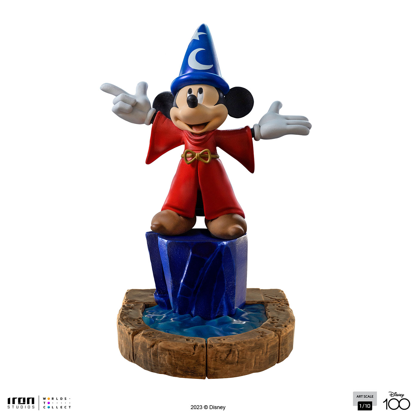 ファンタジア 1/10アートスケールスタチュー ミッキーマウス（魔法使い