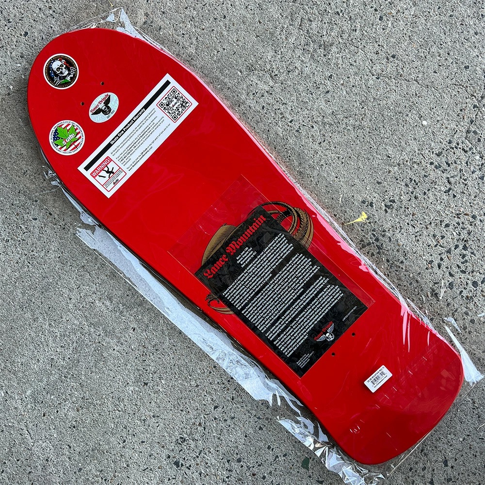 14日迄値下げ中 powell peralta デッキ ランスマウンテン POWELL PERALTA】『BONES BRIGADE 14TH SERIES LANCE MOUNTAIN REISSUE