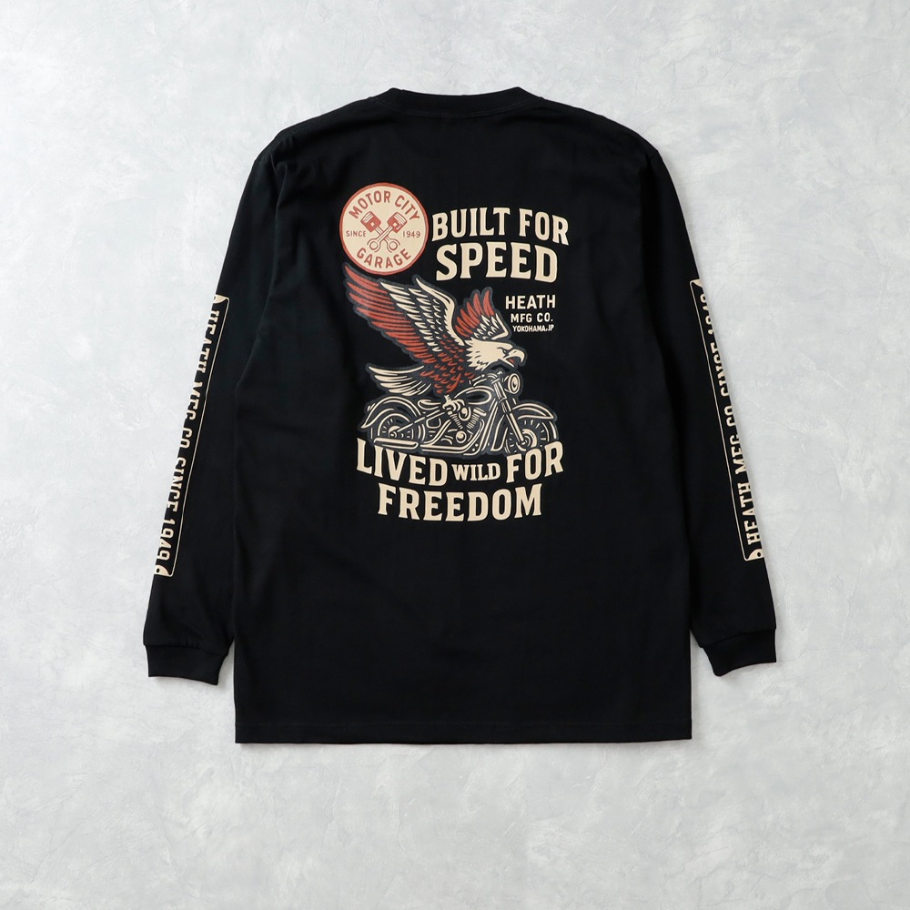 10%OFF！ファミリーセール！】【HEATH】EAGLE BIKE HEAVY WEIGHT L/S