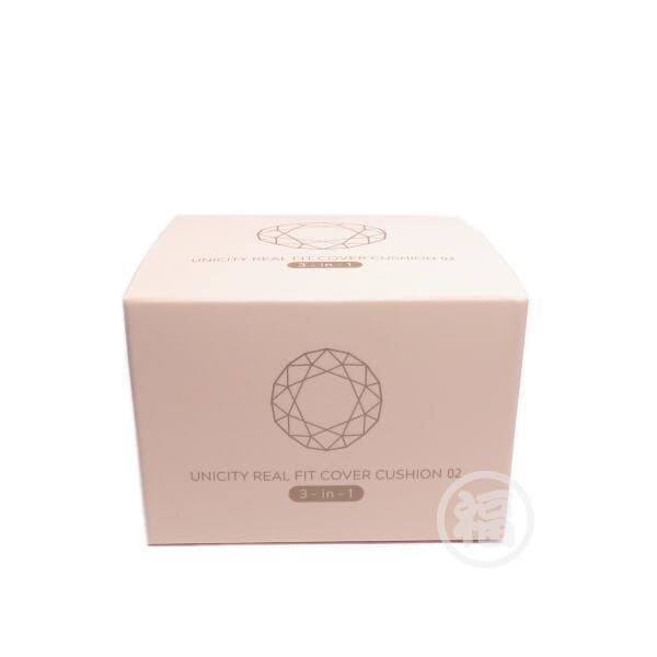 ユニシティ リアルフィットカバークッション 02 ナチュラルベージュ