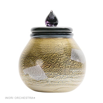 アートガラス骨壷 和音 - WATO Lサイズ | いのりオーケストラショップ