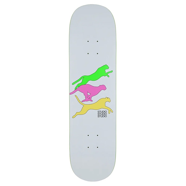 STUDIO】CHEETAHS WHITE 8.125インチ スタディオ スケートボード