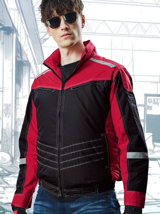 Z-DRAGON】 74100 空調服(R)長袖ブルゾン(ファン無し) [春夏]通販