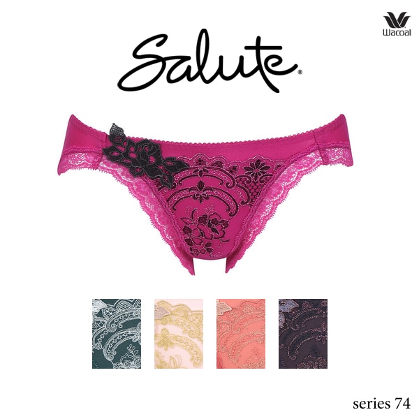 ワコール サルート 74G ショーツ PTJ774 ML ハイレッグ ノーマルタイプ