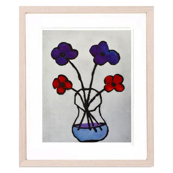 絵画 リチャード・スペア Anemone Quartet 現代アート インテリア