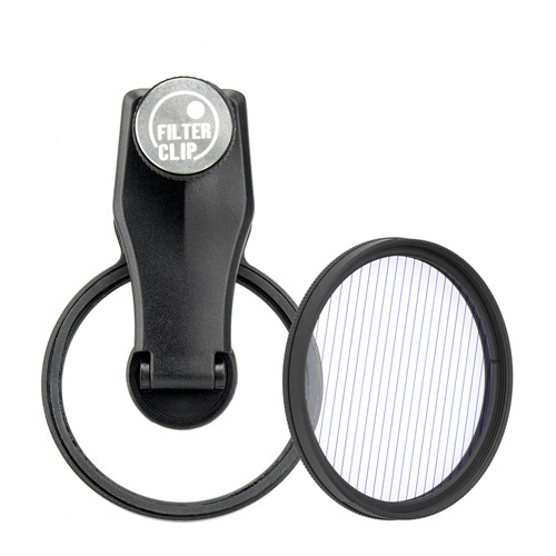 即配】 EXAPRO フィルタークリップ＋アナモフレアフィルターブルー EXP