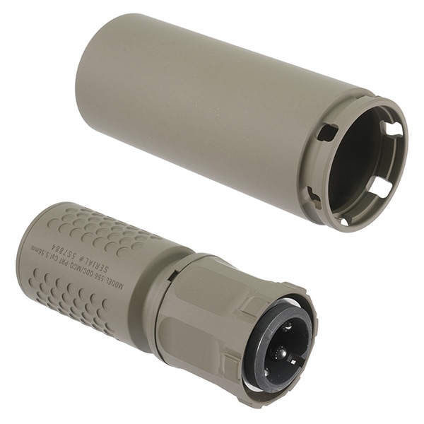 IRON AIRSOFT KACタイプ QDC/MCQ-PRT QDサプレッサー シュラウドセット