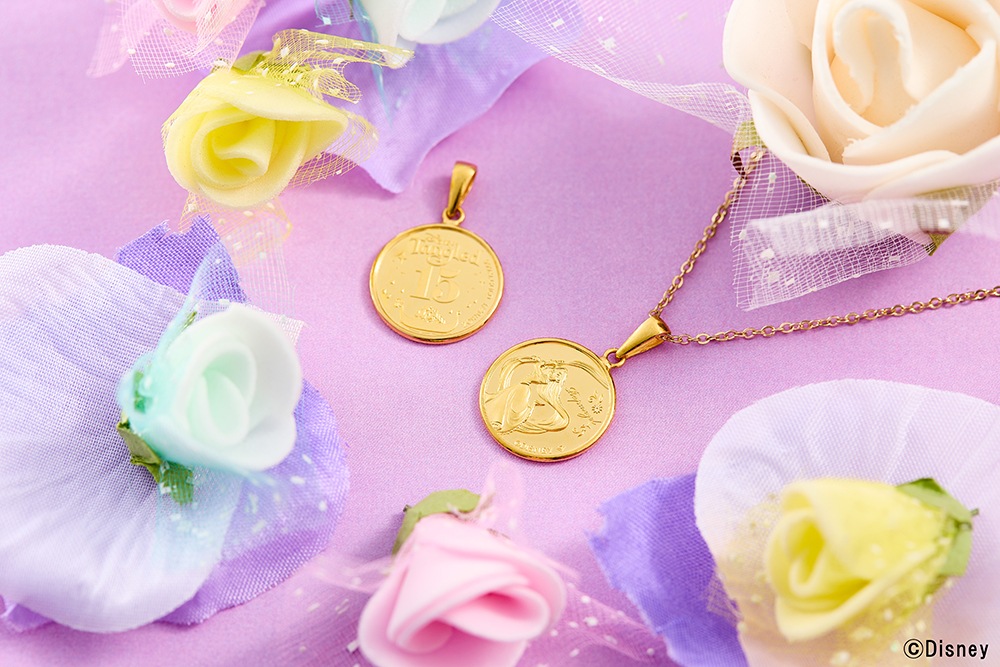1000枚限定・期間限定販売】ラプンツェル15周年記念 純金ペンダント