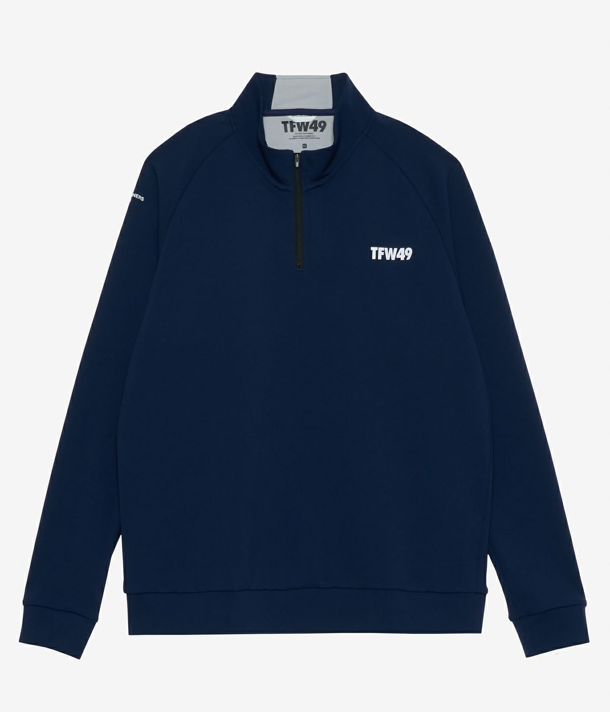 TFW49 / T102520024 / MOCK NECK HALF ZIP L/S TEE (2色) | BRAND