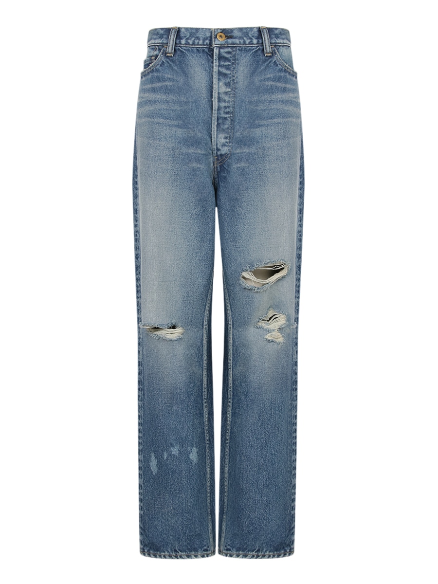 CRASHED SAROUEL PT DENIM MNS | PANTS | MADISONBLUE