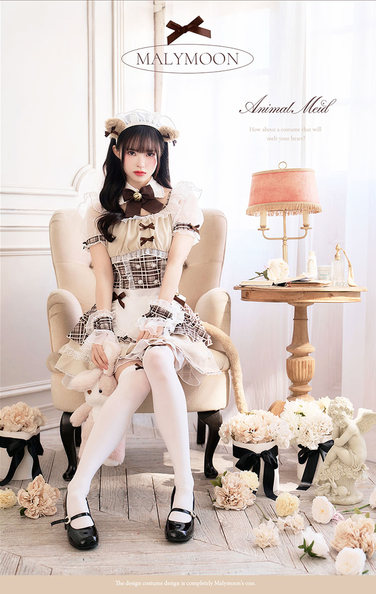 即日発送】【藤咲凪着用】ロイヤルチェックキティメイド《オリジナル