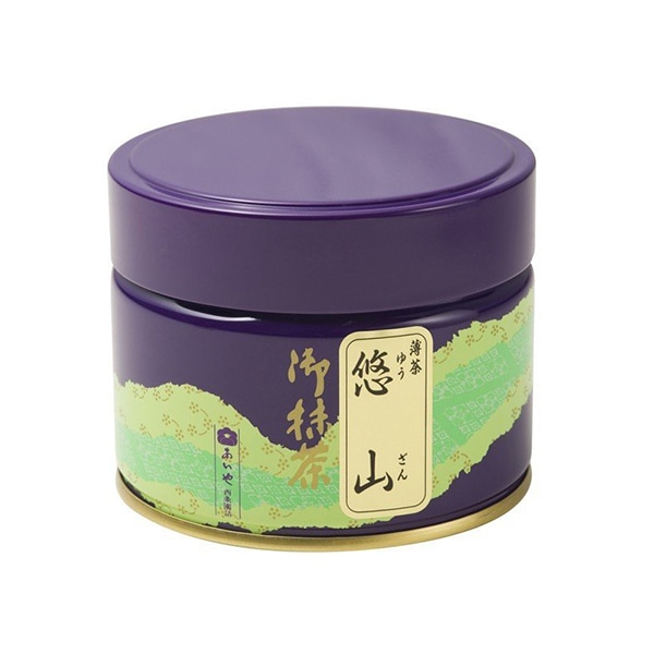 抹茶 神苑の白(30g缶入)・抹茶 悠山(30g缶入)「A-133」（お一人様抹茶