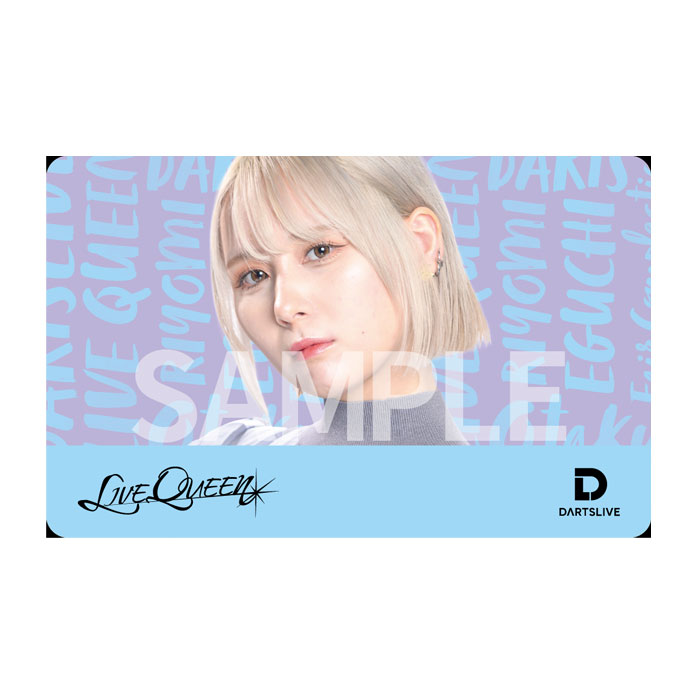 ダーツライブ プレイヤー グッズ 第二弾 坂口優希恵 DARTSLIVE PLAYER