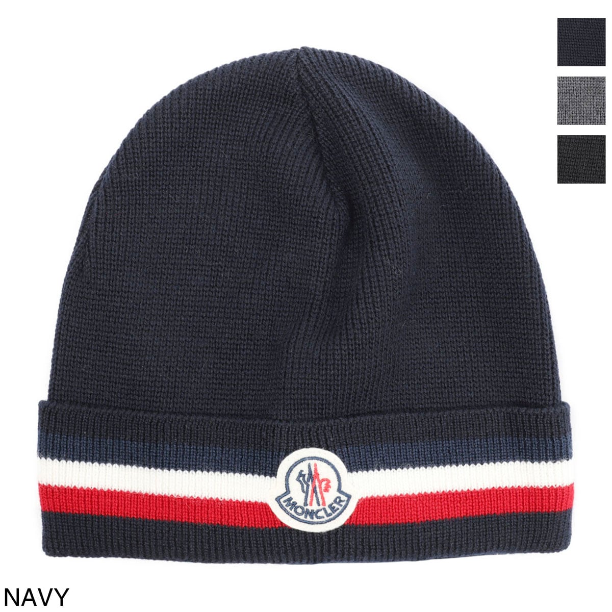 MONCLER モンクレール ニットキャップ/ビーニーハット メンズ | メンズ