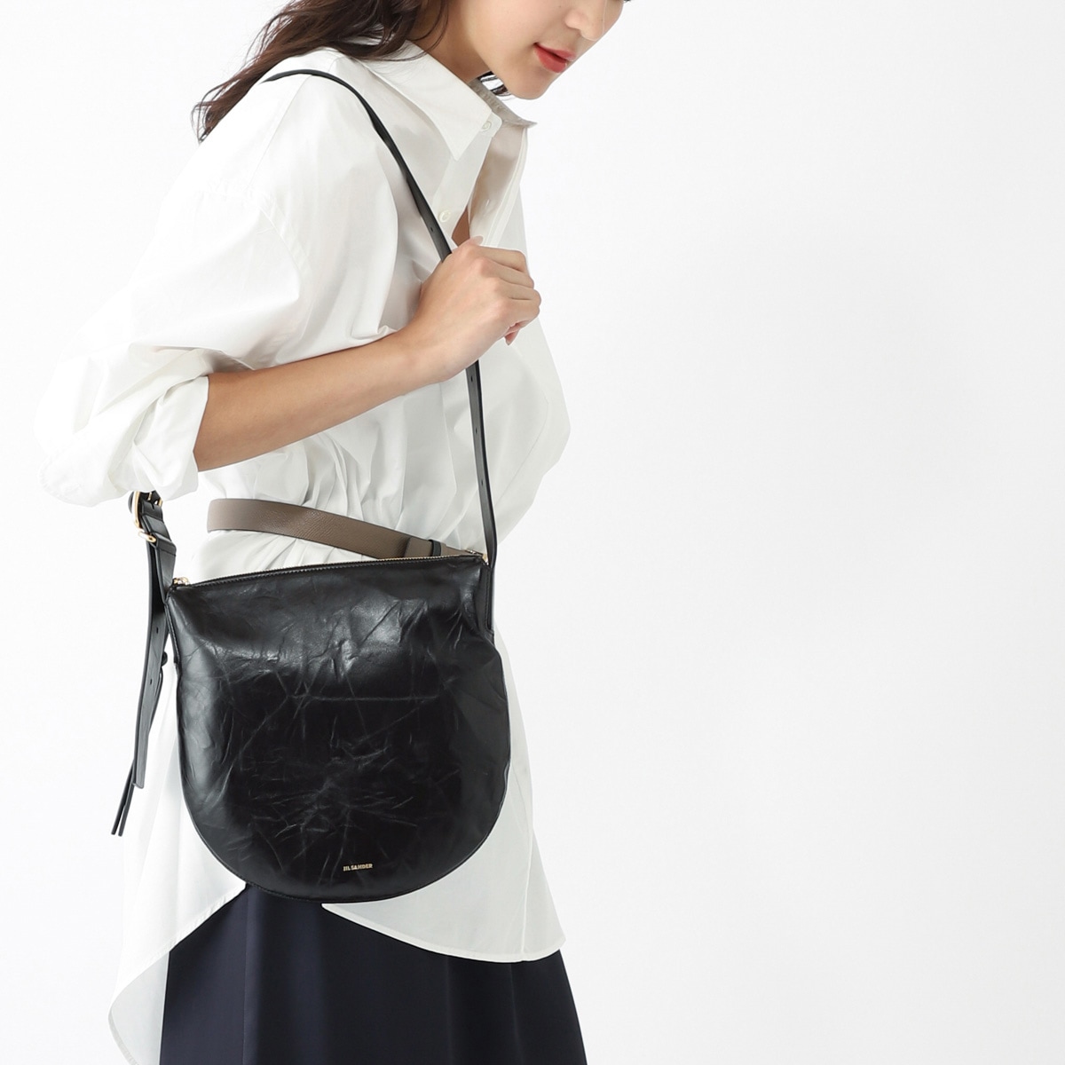 アウトレット】JIL SANDER ジルサンダー ショルダーバッグ/MOON SMALL