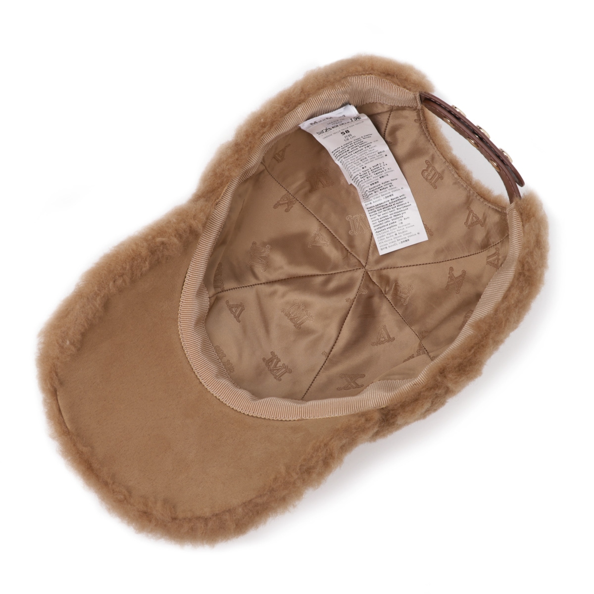 Max Mara マックスマーラ ベースボールキャップ/テディベアキャップ