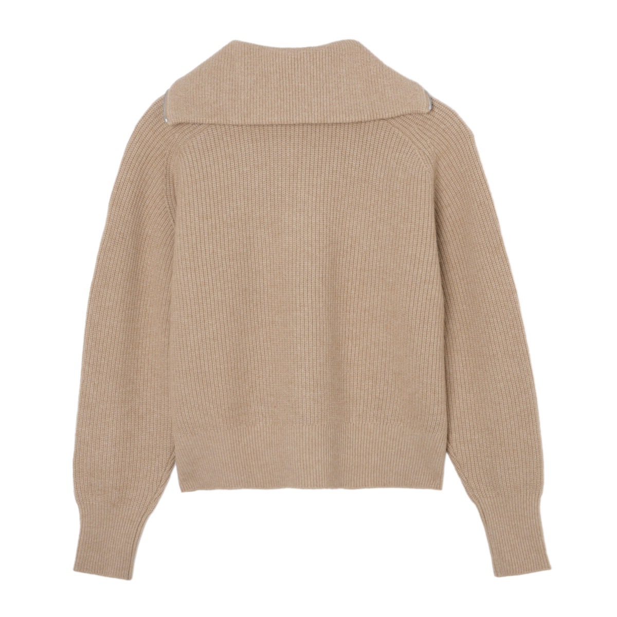 MAISON KITSUNE メゾンキツネ ハーフジップニット/BOLD FOX HEAD PATCH