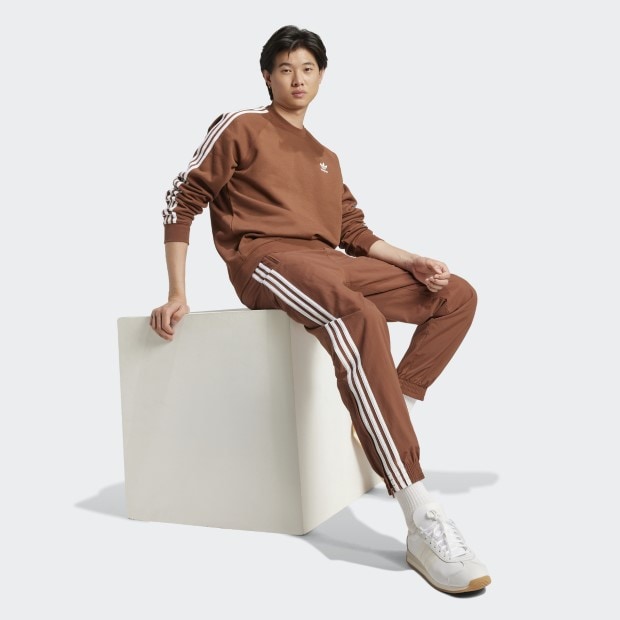 アディカラー クラシックス スリーストライプス クルーネック プリ