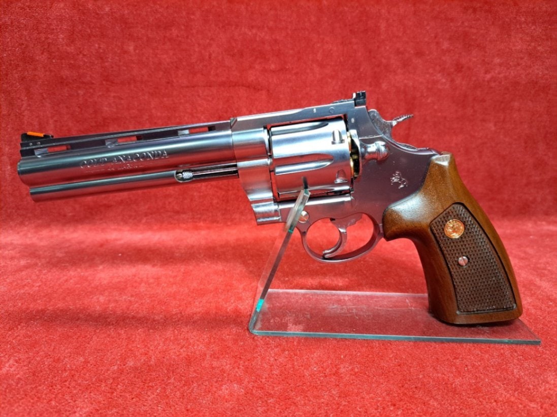 マルシン コルト アナコンダ 6インチ ABSSV 木製グリップ 6mmBB X