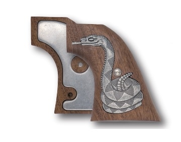 タナカ 木製グリップ +weight グリップシリーズ SAA ラトルスネーク