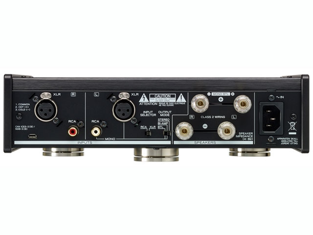 TEAC ステレオパワーアンプ Referenceシリーズ ブラック AP-505(B