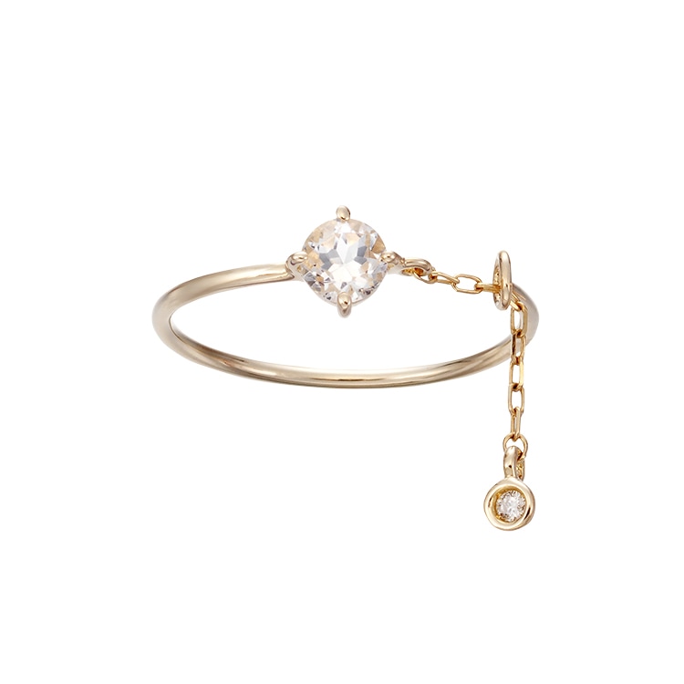 ピンキーアンドダイアン] PINKY&DIANNE 10金 リング ピンキーリング