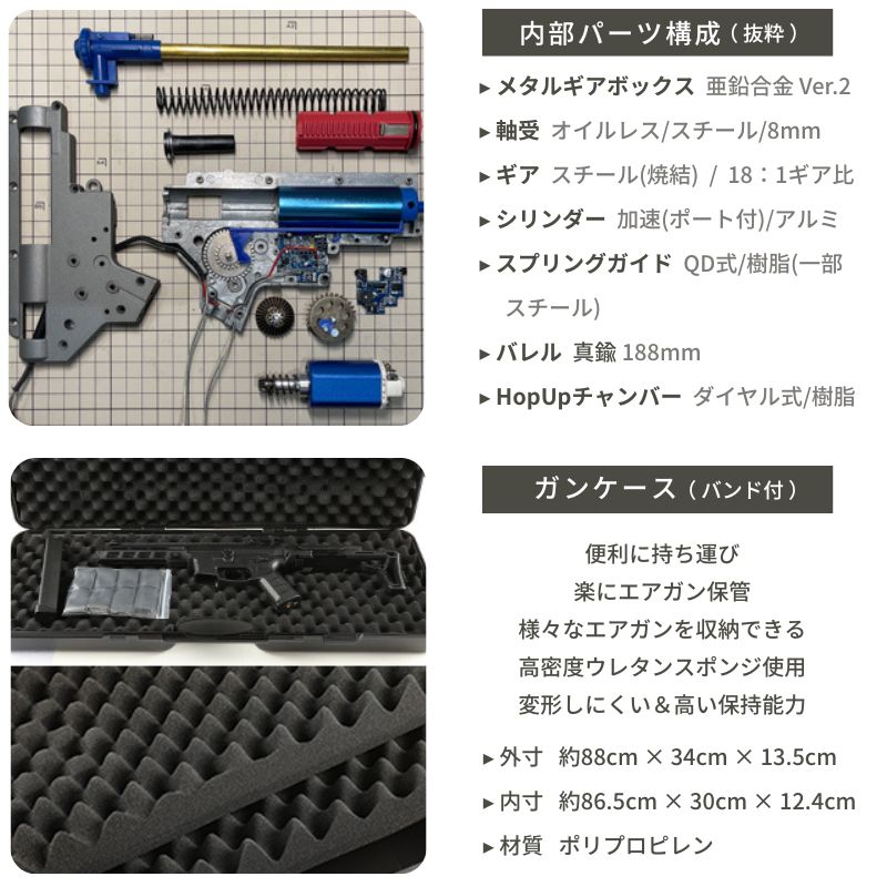 HTGベーシック スマートPCC 電子トリガー 電動ガン サイレンサー