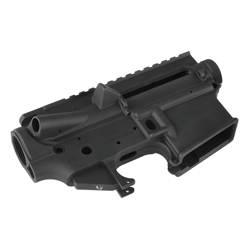 BJ Tac COLT刻印 レシーバー 7075アルミCNC BK(東京マルイMWS専用