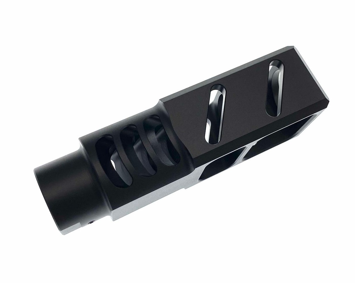 ITP 東京マルイ サイガ12K/CNCアルミ マズルブレーキ-ITPアウター