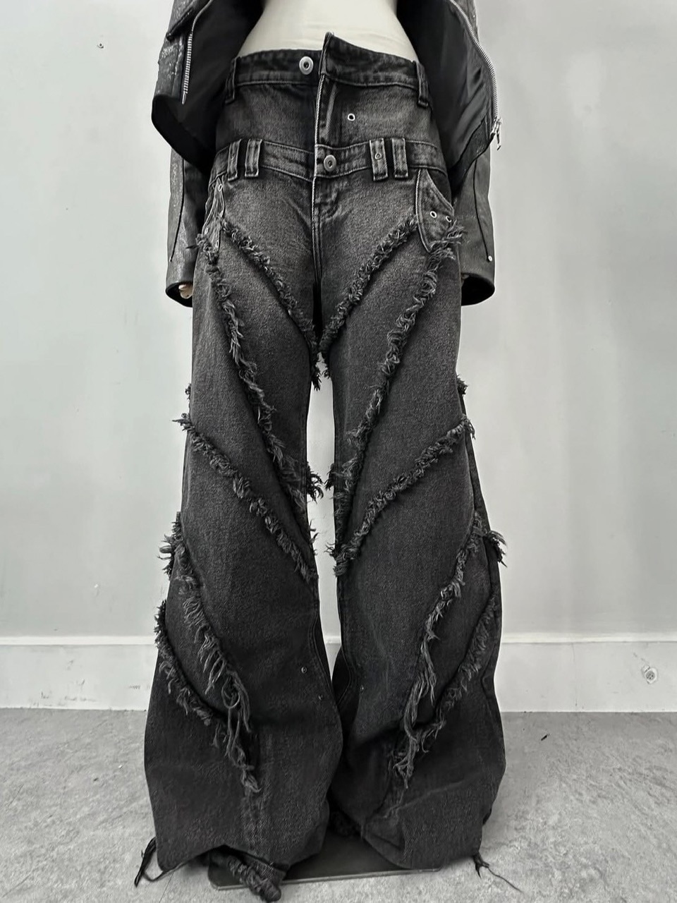 Cozy world Wide】00 KNIGHT CLUB BAGGY FLARE JEANS | OUR BRAND,Cozy