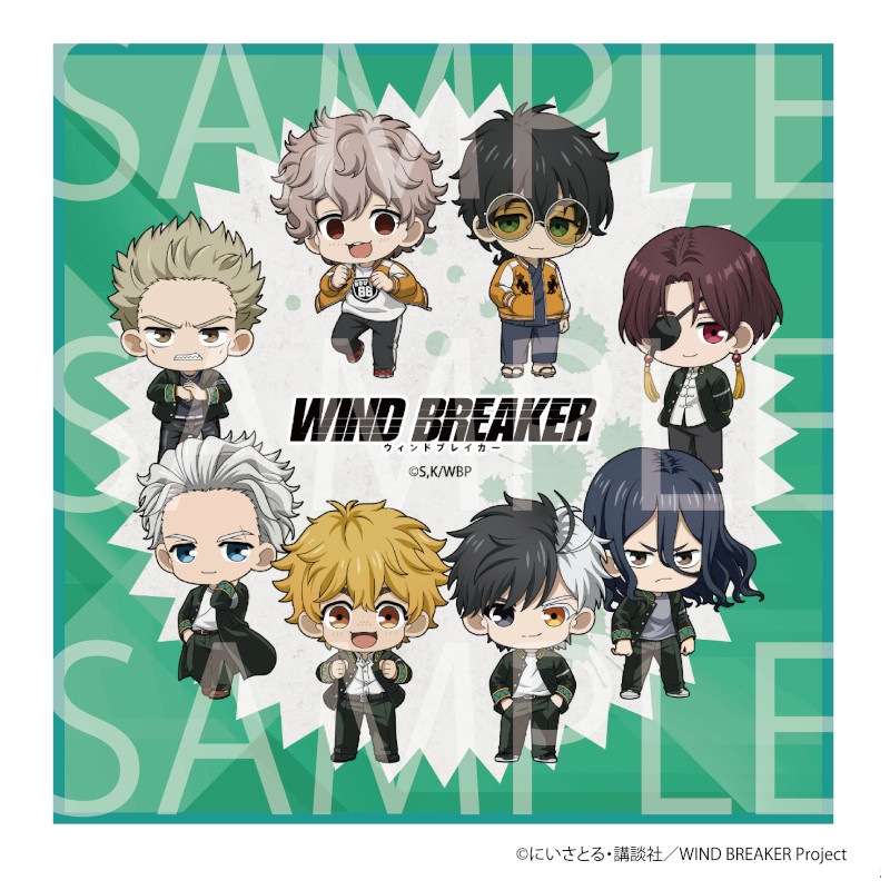 TVアニメ『WIND BREAKER』 ミニタオル
