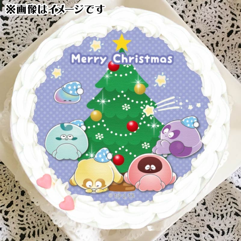Xmasプリケーキ2024（おやすみ柄）【特典缶バッジ付き】[ぷにるんず