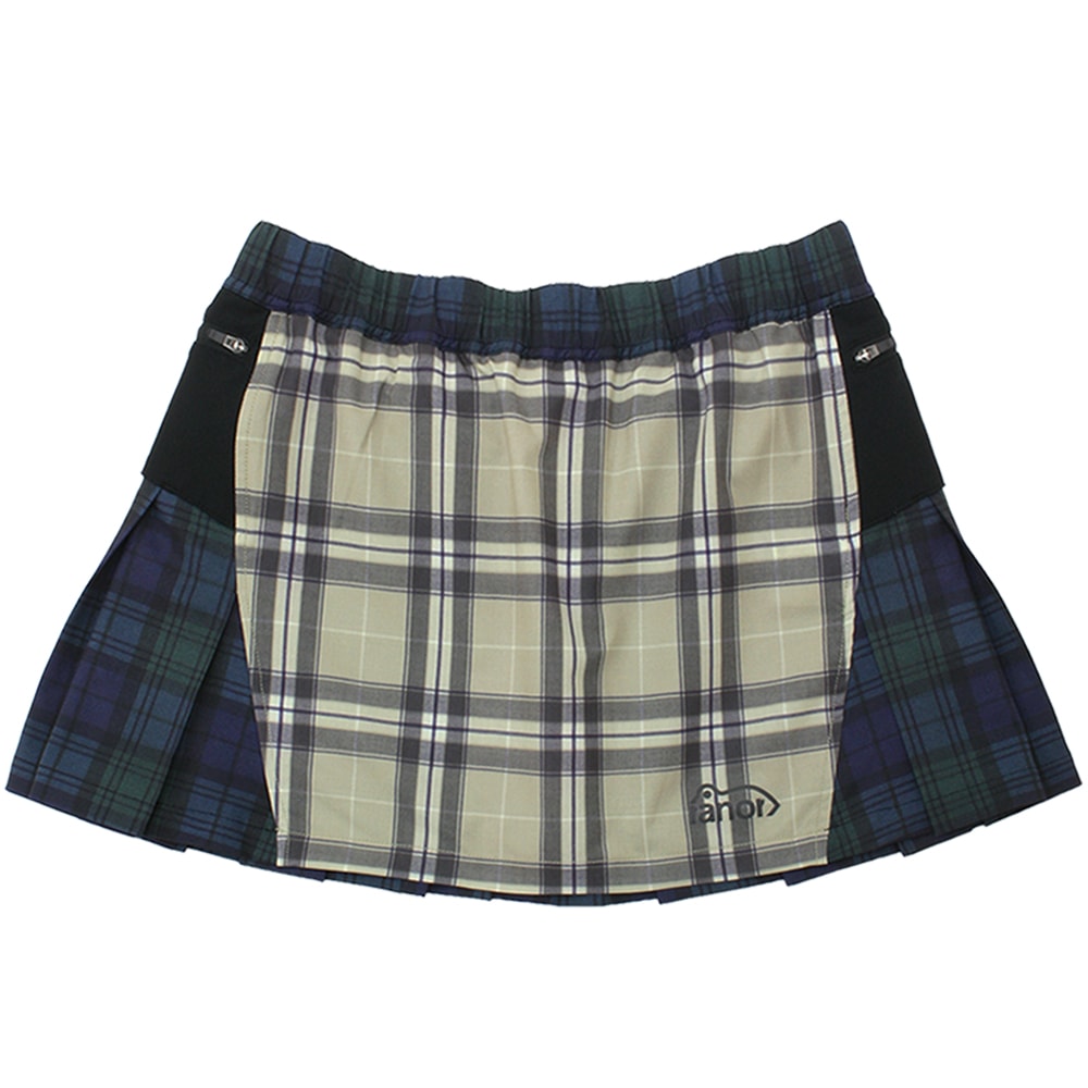 TARTAN CHECK CRAZY PLEATS SKIRT | ALL BOTTOMS | ranor