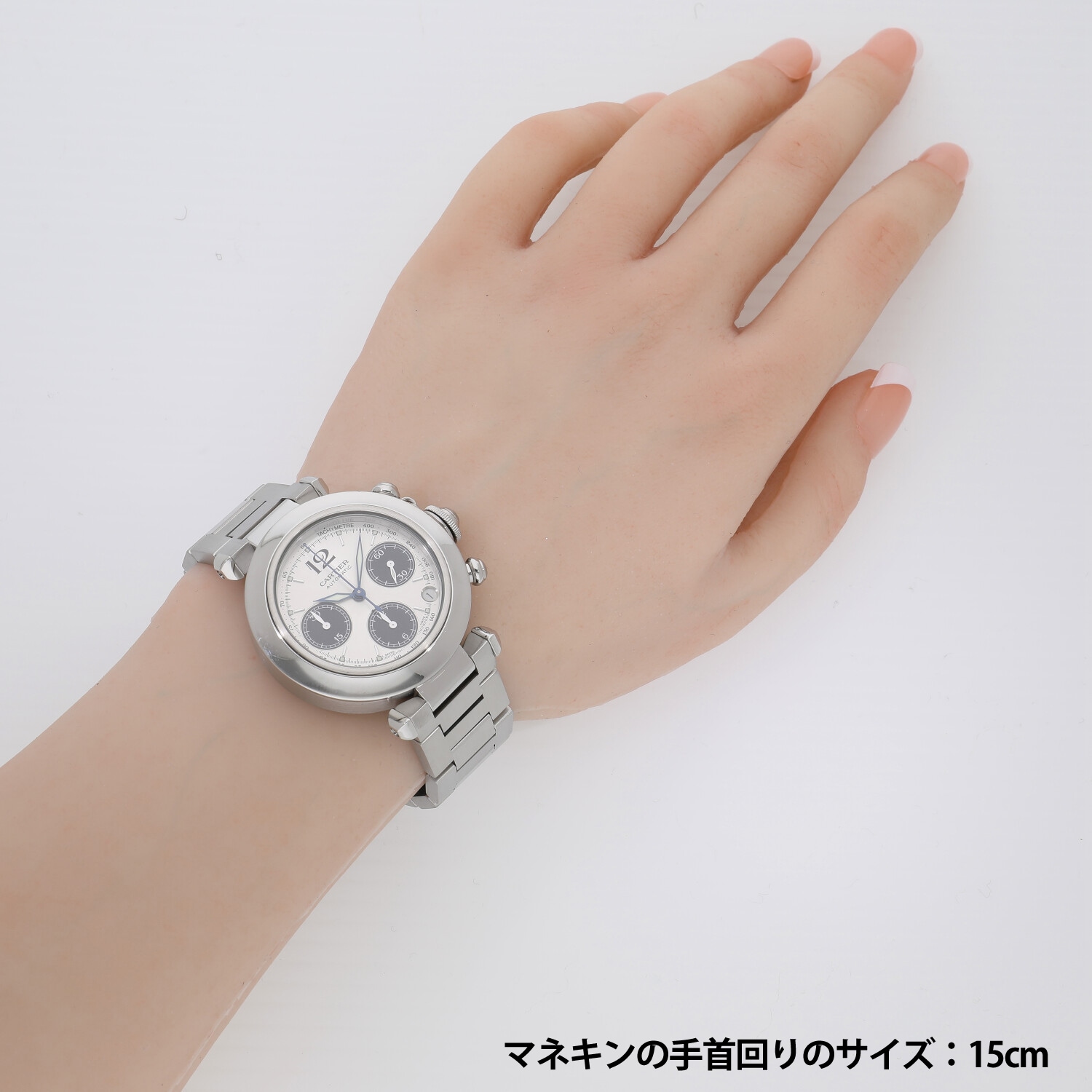 C6182 | [中古]カルティエ パシャ C クロノグラフ シルバー / ブラック