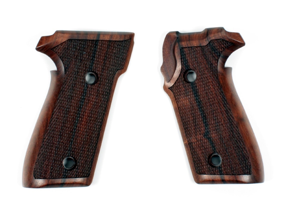 Hogue SIG P228/229対応 チェッカー パーフェロ木製グリップ