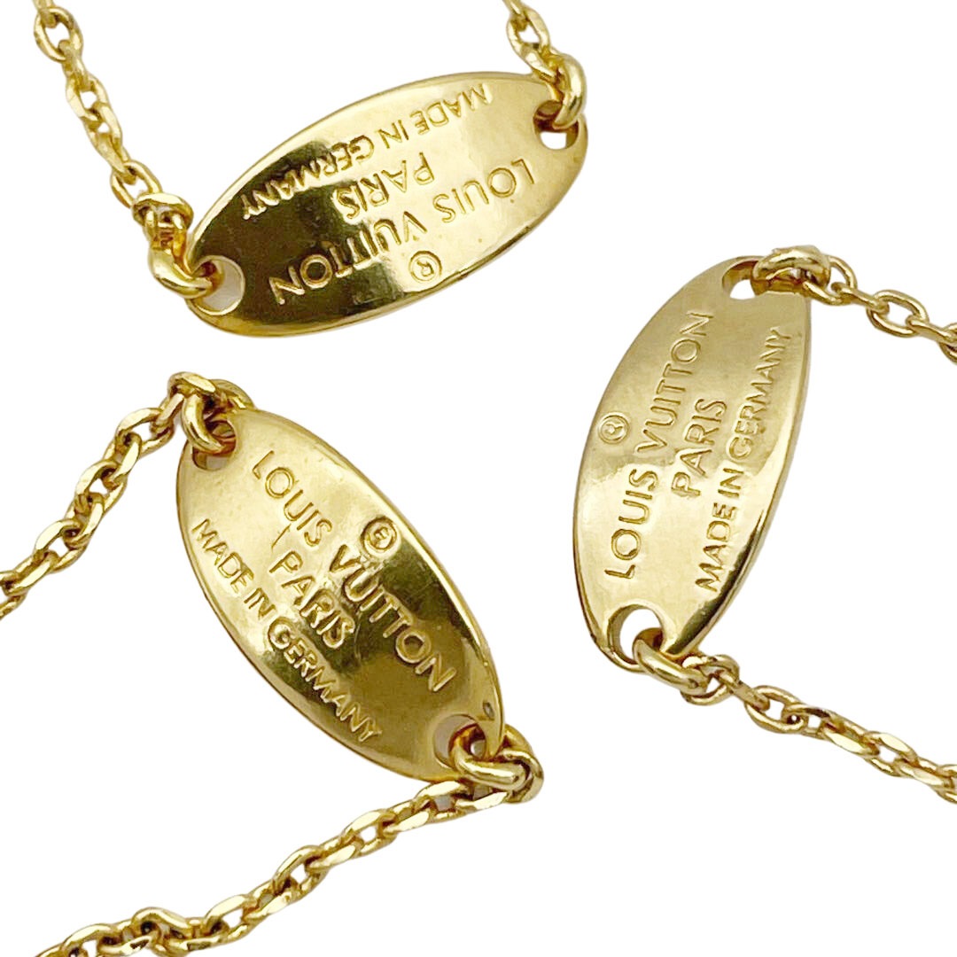 LOUIS VUITTON ルイヴィトン チェーンリング 指輪 セット 3 バーグ