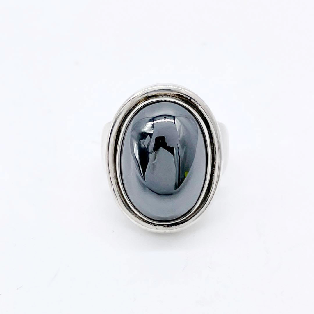 Georg Jensen ジョージジェンセン ヘマタイトリング 指輪 SV925