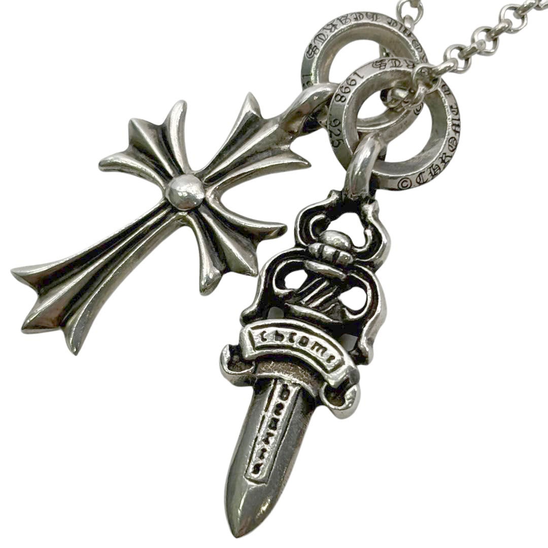 CHROME HEARTS クロムハーツ ネックレス ダガーチャーム#5 タイニーCH