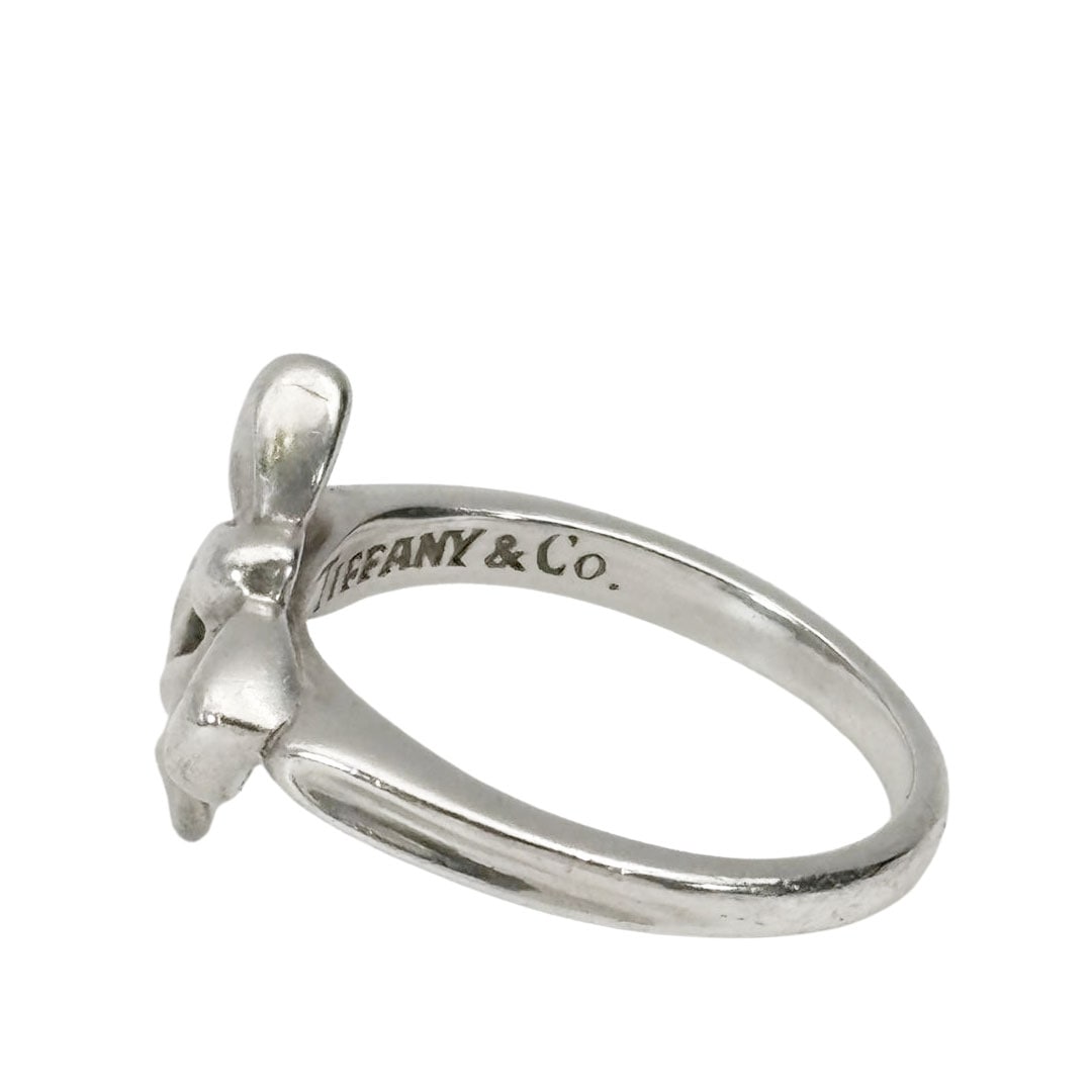 TIFFANY ティファニー リボンモチーフリング 指輪 1990年 925 シルバー